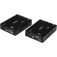 StarTech.com HDMI over CAT5e Extender with IR and Serial - HDBaseT Extender - HDMI over CAT6 - 4K - Extend HDMI over CAT6 or CAT5e cabling with RS232 serial and IR control - HDBaseT extender - Video extender - HDMI over CAT5e extender - CAT5e HDMI extender - HDBaseT extender - HDMI booster - HDMI CA