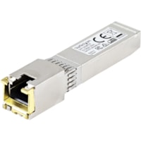 StarTech.com MSA Uncoded SFP+ Module - 10GBASE-T - 10GE Gigabit Ethernet SFP+ SFP to RJ45 Cat6/Cat5e Transceiver Module - 30m - MSA Uncoded SFP+ - 10GBASE-T 10Gbps - 10GbE Module - 10GE Gigabit Ethernet SFP+ Copper Transceiver - 30m (98.4ft) - RJ-45 Connector - Hot-Swappable & MSA Compliant - Lifeti