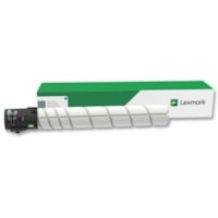 Lexmark Original Laser Toner Cartridge - Cyan - 1 Each - Laser - 1 Each