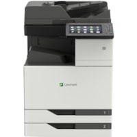 Imprimante multifonction laser CX922de - Couleur Lexmark - Copieur/Télécopieur/Imprimante/Scanner - 45 ppm Mono/45 ppm Impression Couleur - 1200 x 1200 dpi Impression - Automatique Recto/Verso - jusqu'à 225000 Pages mensuelles - 1150 alimentation d'entrée - Couleur Scanner 