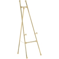 Da-Lite Brass Easel - 58" (1473.20 mm) Height - Polished Brass