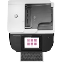 HP - Numériseur à défilement Digital Sender Flow 8500 fn2 - 600 dpi Optique - 24 bits Couleur - 8 bit Echelle de gris - 100 ppm (Mono) - 100 Page(s) Par Minute (mode Couleur) - Numérisation recto-verso - USB