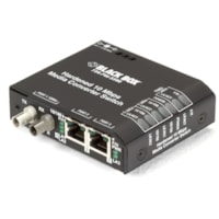 Commutateur Ethernet 2 Ports Black Box - 2 Ports - 2 Couche supportée - Paire torsadée - 16U - Fixation au mur, Montable en rack, Panneau montable, Montage sur rail DIN - 3 Année Garantie limitée