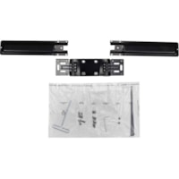 Ergotron Mounting Bracket for Monitor - Black - 2 Display(s) Supported - 25" (635 mm) Screen Support - 28 lb (12700.59 g) Load Capacity