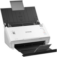 Numériseur à défilement DS-410 - 600 dpi Optique Epson - 48 bit Couleur - 16 bits Echelle de gris - 26 ppm (Mono) - 26 Page(s) Par Minute (mode Couleur) - Numérisation recto-verso - USB