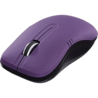 Verbatim Wireless Notebook Optical Mouse, Commuter Series - Matte Purple - Optical - Wireless - Matte Purple - 3 Button(s) - 1