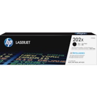 HP 202X (CF500X) Original High Yield Laser Toner Cartridge - Black - 1 Each - 3200 Pages