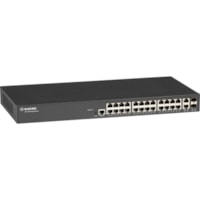 Commutateur Ethernet 26 Ports Gérable - Gigabit Ethernet - 1000Base-X Black Box - 26 Ports - Gérable - Gigabit Ethernet - 1000Base-X - 2 Couche supportée - Modulaire - 2 Emplacements SFP - Paire torsadée, Fibre Optique - Montable en rack - 1 Année Garantie limit&ea