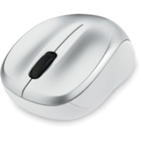 Verbatim Silent Wireless Blue LED Mouse - Silver - Blue LED/Optical - Wireless - Radio Frequency - Silver - USB Type A - Scroll Wheel - 3 Button(s) - 1 Each