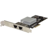 Carte Ethernet 10 gigabits - 10GBase-T - Carte Enfichable StarTech.com - PCI Express 3.0 x4 - Intel X550AT - 2 Port(s) - 2 - Paire torsadée - 10GBase-T - Carte Enfichable