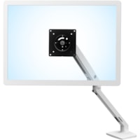 Bras support d'écran pour Moniteur LCD - Blanc Ergotron - 1 Écran(s) supportés - 34 po Support d'écran - 20 lb (9071,85 g) Capacité de charge - 75 x 75, 100 x 100