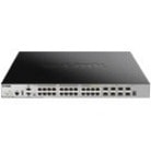 Commutateur de niveau 3 DGS-3630 24 Ports Gérable D-Link - 24 Ports - Gérable - 3 Couche supportée - Modulaire - 4 Emplacements SFP - Fibre Optique, Paire torsadée - À vie Garantie limitée