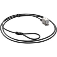 Kensington Keyed Cable Lock for Microsoft Surface Pro - Supervisor Keyed - 6 ft Cable - Supervisor Keyed - Carbon Steel, Plastic - For Notebook