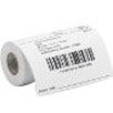 Zebra 8000D ID Label - 2" Width x 1 15/16" Length - Permanent Adhesive - Direct Thermal - White - Paper - 1000 / Roll - Perforated - 6 Roll