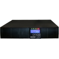 Onduleur en ligne à double conversion Ecompass EC1500RT2UNC - 1.50 kVA/1.35 kW Minuteman - 2U Rack/Tour - 5 Minute(s) Veille - 120 V AC Sortie - 6 x NEMA 5-15R Receptacle(s)