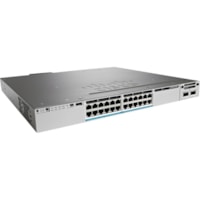 Cisco Catalyst WS-C3850-24XU Layer 3 Switch - 24 Ports - Manageable - 10 Gigabit Ethernet - 10GBase-T - Refurbished - 3 Layer Supported - Twisted Pair - 1U - Rack-mountable