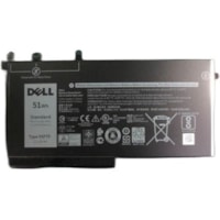 Dell 51 WHr 3-Cell Primary Lithium-Ion Battery - For Notebook - Battery Rechargeable - 1