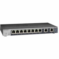 Netgear GS110EMX Ethernet Switch - 8 Ports - Manageable - Gigabit Ethernet - 1000Base-T - 3 Layer Supported - Twisted Pair - Desktop, Rack-mountable, Wall Mountable - Lifetime Limited Warranty