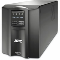 Onduleur ligne interactive Smart-UPS SMT1000C - 1 kVA/700 W APC by Schneider Electric - Tour - 3 Heure Rechargeable - 120V Entrée - 120 V AC Sortie - Onde Sinusoïdale - 8 x NEMA 5-15R Receptacle(s) - 8 x Sortie batterie/surtension