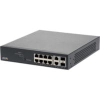 Commutateur Ethernet T8508 8 Ports Gérable - Gigabit Ethernet - 1000Base-X AXIS - 8 Ports - Gérable - Gigabit Ethernet - 1000Base-X - 2 Couche supportée - 2 Emplacements SFP - 130 W Budget PoE - Paire torsadée, Fibre Optique - PoE Ports - Bureau - 5 Année Garantie 