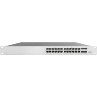 Commutateur Ethernet MS120 MS120-24 24 Ports Gérable - Gigabit Ethernet - 10/100/1000Base-T Meraki - 24 Ports - Gérable - Gigabit Ethernet - 10/100/1000Base-T - 2 Couche supportée - Modulaire - 4 Emplacements SFP - 18 W Consommation d'énergie - Paire torsadée, Fibr