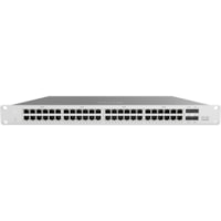 Commutateur Ethernet MS120 MS120-48-HW 48 Ports Gérable Meraki - 48 Ports - Gérable - 2 Couche supportée - Modulaire - 4 Emplacements SFP - 36 W Consommation d'énergie - Paire torsadée, Fibre Optique - 1U - Montable en rack, Bureau - À vie Garantie limitée