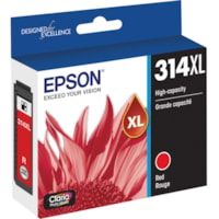 Cartouche jet d'encre Claria Photo HD T314XL D'origine Jet d'encre - Rouge - 1 emballage Epson - Jet d'encre - 1 Paquet