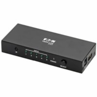 Tripp Lite by Eaton B119-005-UHD 5-Port HDMI Switch with Remote - 4K x 2K UHD @ 60 Hz - 3840 × 2160 - 4K - 5 x 1 - Display, Home Theater System, Projector - 1 x HDMI Out