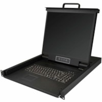 StarTech.com Rackmount KVM Console - 1U 19" LCD Monitor Single Port VGA KVM Server Rack Drawer includes Cables & Hardware - USB Support - Rackmount KVM console works w/all KVM switches w/ VGA + USB interfaces - Rack mount monitor w/19in Active Matrix TFT 1280 x 1024 LCD - 1U height - Integrated powe