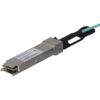 StarTech.com MSA Uncoded 30m 40G QSFP+ to SFP AOC Cable - 40 GbE QSFP+ Active Optical Fiber - 40 Gbps QSFP Plus Cable 98.4' - 100% MSA Uncoded active optical cable (AOC) - 30m Cable, 40 Gbps, Active Optical Fiber, 2x QSFP+ Pluggable Connector - Works with MSA compliant switches that accept uncoded t