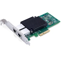 Axiom 10Gbs Dual Port RJ45 PCIe 3.0 x4 NIC Card for Dell - 406-BBKU - 10Gbs Dual Port RJ45 PCIe 3.0 x4 NIC Card