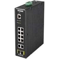 D-Link Ethernet Switch - 10 Ports - Manageable - Gigabit Ethernet - 1000Base-X - 2 Layer Supported - Modular - 2 SFP Slots - Twisted Pair, Optical Fiber - Rack-mountable - Lifetime Limited Warranty