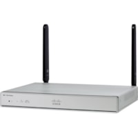 Cisco C1111-4PLTEEA Cellular Wireless Integrated Services Router - 4G - LTE 700, LTE 850, LTE 900, LTE 1500, LTE 1800, LTE 2100, LTE 2600, LTE 1900, LTE 2500, LTE 2300 - UMTS, HSPA+, LTE, DC-HSPA+ - 2 x Antenna(2 x External) - 108.34 MB/s Wireless Speed - 6 x Network Port - USB - PoE Ports - Gigabit