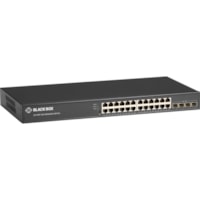 Commutateur Ethernet LGB5000 24 Ports Gérable - Gigabit Ethernet, 10 Gigabit Ethernet - 10/100/1000Base-T, 10GBase-X Black Box - 24 Ports - Gérable - Gigabit Ethernet, 10 Gigabit Ethernet - 10/100/1000Base-T, 10GBase-X - 2 Couche supportée - Modulaire - Paire torsadée, Fi