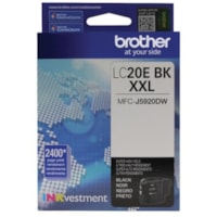 Brother Original Extra High Yield Inkjet Ink Cartridge - Single Pack - Black - 1 Each - 2400 Pages