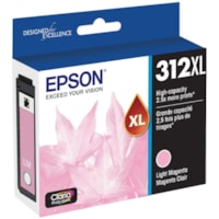 Epson Claria Photo HD T312XL Original Inkjet Ink Cartridge - Light Magenta Pack - Inkjet