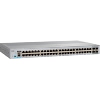 Cisco Catalyst WS-C2960L-48TS-LL Ethernet Switch - 48 Ports - Manageable - Gigabit Ethernet - 1000Base-X, 10/100/1000Base-TX - Refurbished - 4 Layer Supported - Modular - 4 SFP Slots - 0.09 W Power Consumption - Optical Fiber, Twisted Pair - Rack-mountable