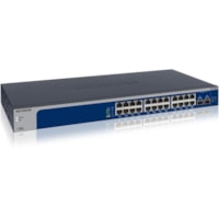 Commutateur Ethernet XS724EM 24 Ports Gérable - 10 Gigabit Ethernet - 10GBase-T Netgear - 24 Ports - Gérable - 10 Gigabit Ethernet - 10GBase-T - 3 Couche supportée - Modulaire - Paire torsadée, Fibre Optique - Bureau, Montable en rack - À vie Garantie limitée