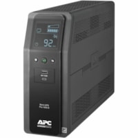 APC by Schneider Electric Back-UPS Pro BR1000MS 1.0KVA Tower UPS - Tower - 16 Hour Recharge - 3.70 Minute Stand-by - 120 V Input - 120 V AC Output - Sine Wave - 4 x NEMA 5-15R Surge, 6 x NEMA 5-15R Receptacle(s) - 10 x Battery/Surge Outlet