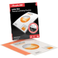 GBC EZUse Laminating Pouch - Laminating Pouch/Sheet Size: 5 mil Thickness - UV Resistant - 100 / Pack