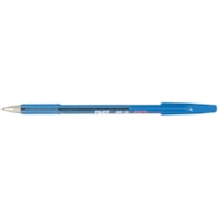 Pilot Ballpoint Pen - Fine Pen Point - Refillable - Clear Barrel - Stainless Steel Tip