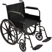 BIOS Medical Living 18" Wheelchair - 299.83 lb (136000 g) Load Capacity - Caster, Lightweight