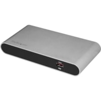 Concentrateur Thunderbolt/USB - Thunderbolt - Externe - Argenté, Noir StarTech.com - Thunderbolt - Externe - 5 Port(s) USB - 2 Port(s) Thunderbolt - 2 Port(s) USB 3.0 - 2 Port(s) USB 3.1 - Support UASP - Mac, PC