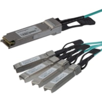 StarTech.com AOC Breakout Cable for Cisco QSFP-4X10G-AOC10M - 15m 40G 1x QSFP+ to 4x SFP+ AOC Cable 40GbE QSFP+ Active Optical Fiber 49ft - 100% Cisco QSFP-4X10G-AOC10M active optical breakout cable (AOC) - 15m Cable, 40Gbps, Active Optical Fiber, 1x QSFP+ to 4x SFP+ Pluggable Connector - For Cisco 