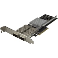 Carte Ethernet 40 gigabitsServeur/Station de travail - 40GBase-SR4, 40GBAse-LR4 - QSFP+ - Carte Enfichable StarTech.com - PCI Express x8 - Intel XL710-BM2 - 2 Port(s) - Fibre Optique - 40GBase-SR4, 40GBAse-LR4 - QSFP+ - Carte Enfichable