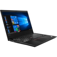 Lenovo ThinkPad E480 20KN003XUS 14" Notebook - Intel Core i5 8th Gen i5-8250U - 8 GB - 256 GB SSD - English (US) Keyboard - Black - 1920 x 1080 - Windows 10 Pro - Intel UHD Graphics 620 - In-plane Switching (IPS) Technology - Front Camera/Webcam - IEEE 802.11a/b/g/n/ac Wireless LAN Standard