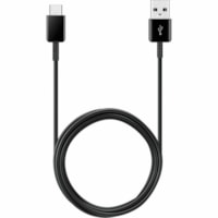 Samsung 1.5m (4.9ft.) Type-A/Type-C USB Cable - 4.9 ft (1.50 m) USB-C/USB-A Data Transfer Cable - First End: 1 x USB Type A - Male - Second End: 1 x USB Type C - Male - Black