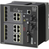 Commutateur de niveau 3 4000 IE-4000-4GS8GP4G-E 12 Ports Gérable - Gigabit Ethernet - 1000Base-T, 1000Base-X - Remis à Neuf Cisco - 12 Ports - Gérable - Gigabit Ethernet - 1000Base-T, 1000Base-X - Remis à Neuf - 3 Couche supportée - 4 Emplacements SFP - Paire torsad&ea