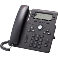 Téléphone IP 6841 - Filaire - Filaire - Charbon Cisco - 4 x Ligne Totale - VoIP - 2 x Réseasu (RJ-45) - PoE Ports