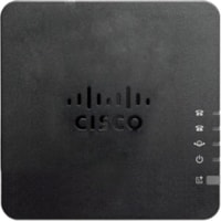 Cisco 2-Port Analog Telephone Adapter with Router For Multiplatform - 2 x RJ-45 - 2 x FXS - Fast Ethernet - Wall Mountable